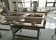 Pneumatic double tofu mould forming machine/tofu maker equipment